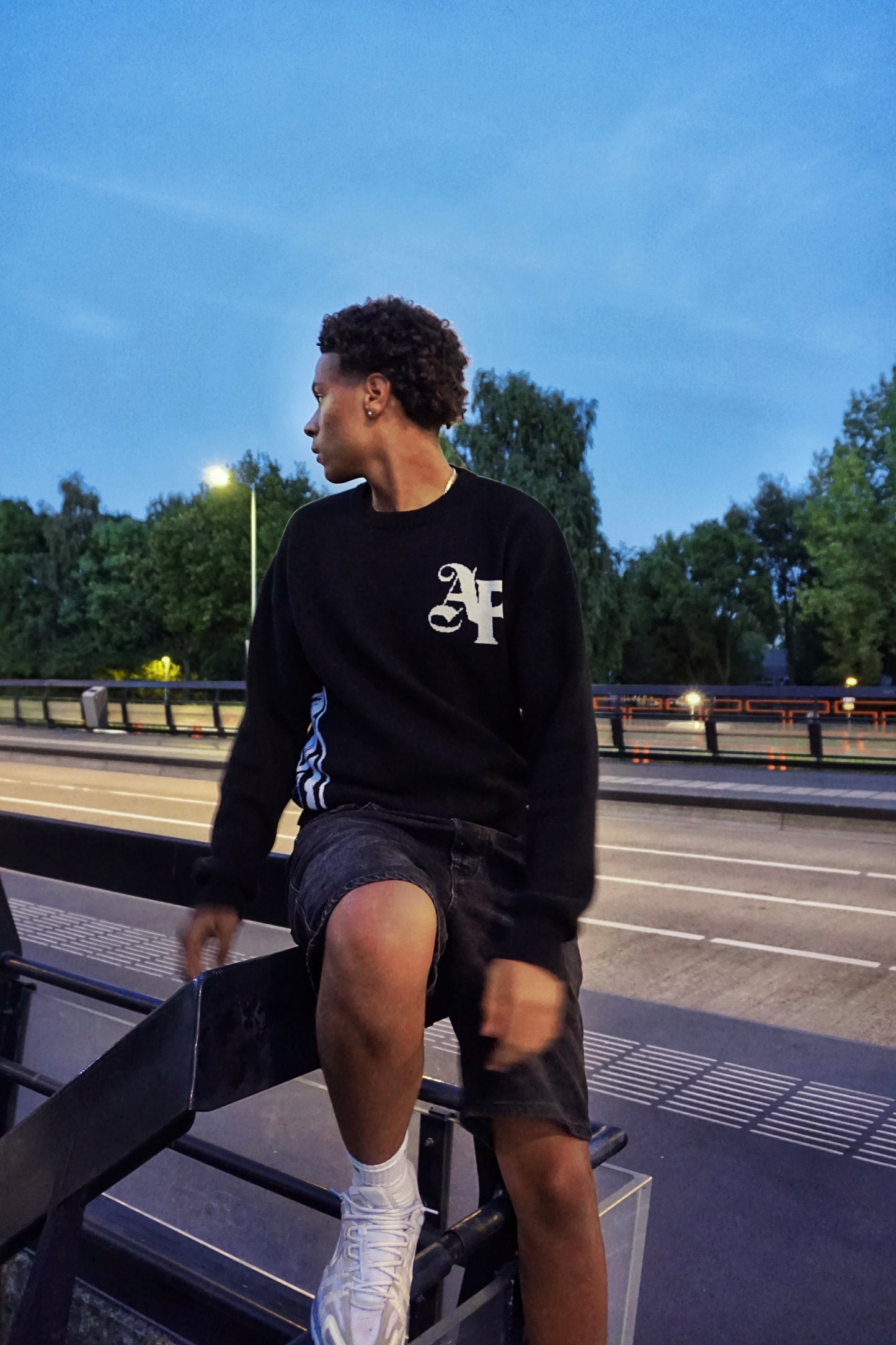 AFFLUENTE KNIT BLACK